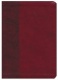 ESV - Large Print Single Column Journaling Bible Burgundy / Red 
